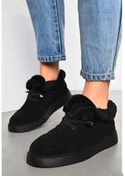 Жіночі ботинки автоледі, лофери зима на хутрі.