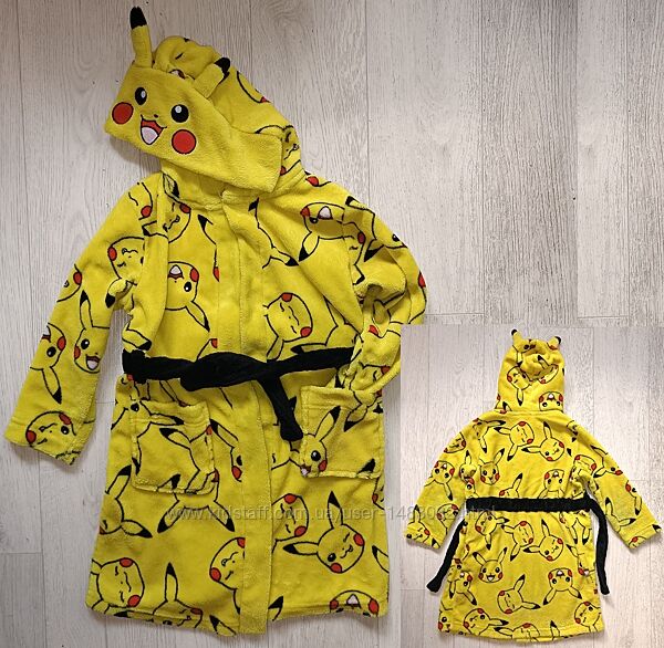 Vanilla Underground next Пікачу покемон халат домашній костюм аніме каптур
