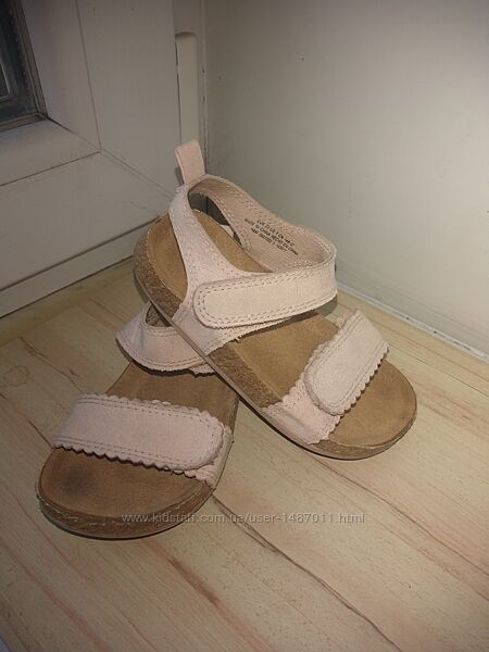 Босоножки сандалии H&M розовые для девочки 23