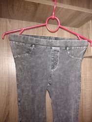 Джинсы леггинсы лосины штаны H&M для девочки 11-12 лет, рост 152см