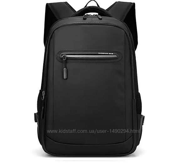 Рюкзак мужской городской средний черный 