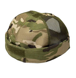 Кепка докер летняя с липучкой и сеткой размер 56-59