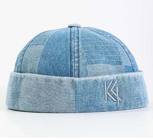 Феска кепка-докерка унисекс светло-синий размер 57-58