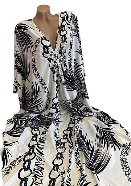 Туника женская летняя длинная оверсайз