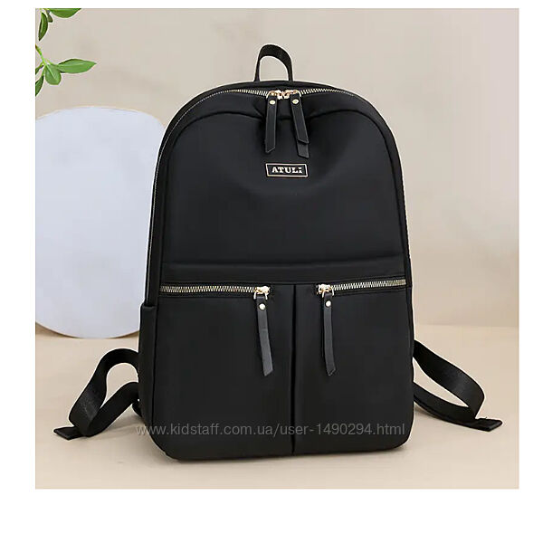 Рюкзак женский городской нейлон черный