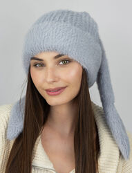 Шапка женская Braxton БанниБини с ушками серый