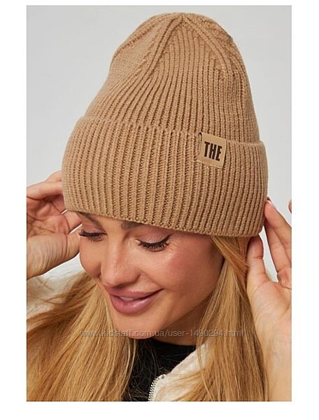 Шапка женская вязаная Батист размер 56-59