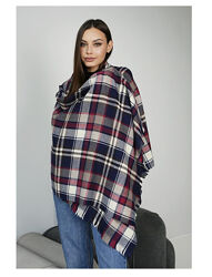 Кашемировый палантин женский разноцветный Флер