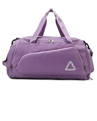 Сумка-рюкзак спортивная фиолетовая 35 л с отделением для обуви