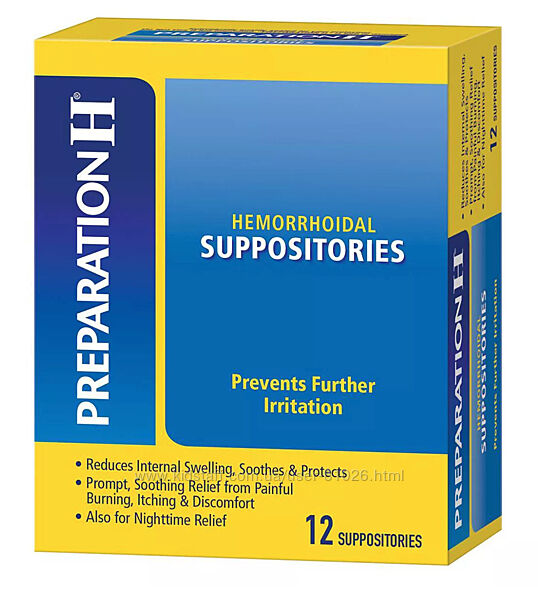 Cвечи Preparation H - 12ct