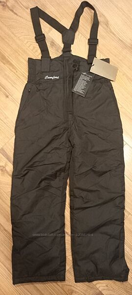 Дитячий зимовий напівкомбінезон бренд Dinomin