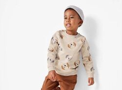 Кофта утеплена флісом Lupilu 110/116 та 122/128.