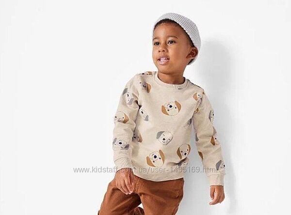 Кофта утеплена флісом Lupilu 110/116 та 122/128.