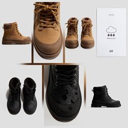 H&m. Колекція 2025 року. Фірмові водонепроникні чоботи.