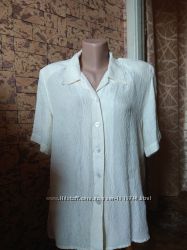 нарядная блуза рубашка шелковая из шелка Glaser / наш 48р