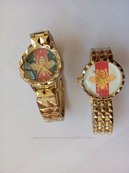 2 кварцеві наручні годинники Gucci A103