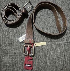 Кожаный ремень Levis оригинал с и м размеры