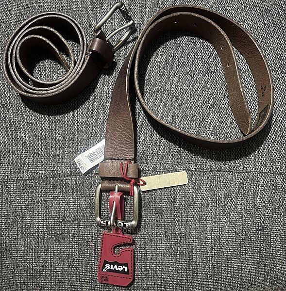 Кожаный ремень Levis оригинал с и м размеры