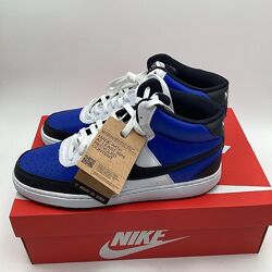 Nike оригинал 44 - ст. 29 см us 11 новые кожаные court vision mid кроссовки