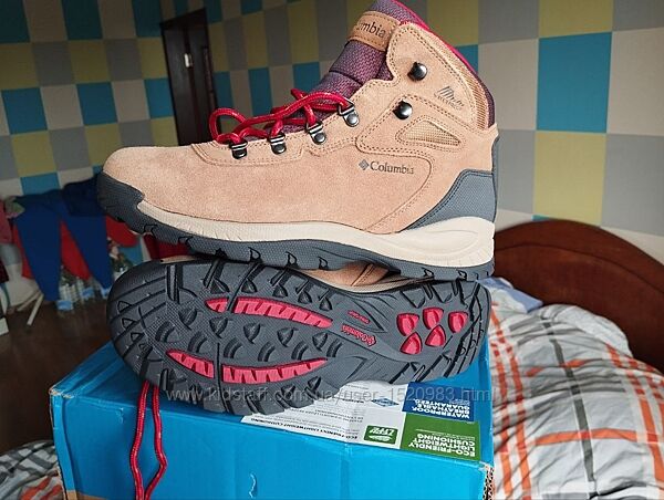 Columbia 42 Стелька 27.5 см Оригинал Новые Кожаные Ботинки Сша