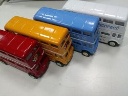  Металевий автобус 10 см. Інерція. АКЦІЯ 34 Надійний подарунок