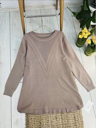 Светр  подовжений  кашемир