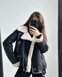 дубленка  авиатор  С  М  Л 