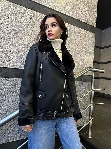 дубленка  авиатор  С  М  Л 