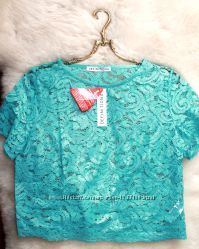 Распродажа кружевной топ блуза, блузка oversize 8 s 44 - 10 m 46 - 12 l 48