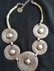 Колье Покрыто Серебром 