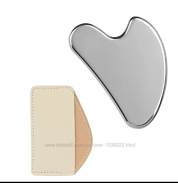 Гуаша металевий скребок у чохлі