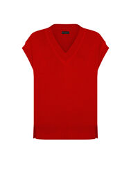 Жилет дізайнерський з вовни меріноса