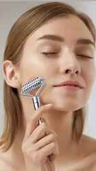 Ролер для обличчя металевий