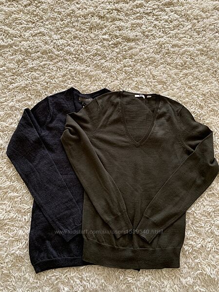 Шерстяной свитер джемпер