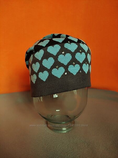 Шапка демі напіввовна р.50-52 