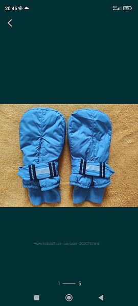 Новые термоварежки краги на 2-3 годика Англия