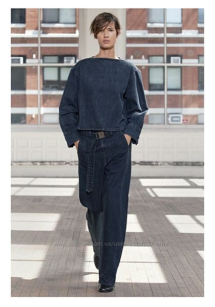 Прямі джинси ZARA 36 38 Mid rise з поясом середня посадка