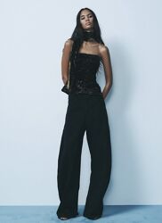 Джинси ZARA extra curved jeans XS S M 34 36 38 mid rise середня посадка