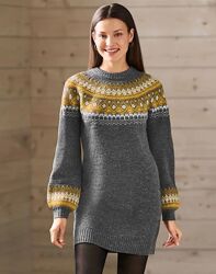 Тепла гарна сукня-туніка 44-46 р.