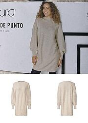 Тепла вязана сукня-туніка 48-50 р.