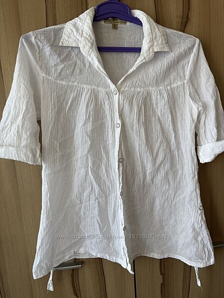 Натуральна літня блуза
