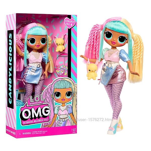 Кукла лол, lol omg, lol kitty K, candylicious, lol surprise, lol, mga