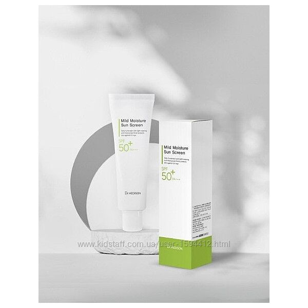 Сонцезахисний крем для обличчя Dr. Hedison Mild Moisture Sun Screen 50ml