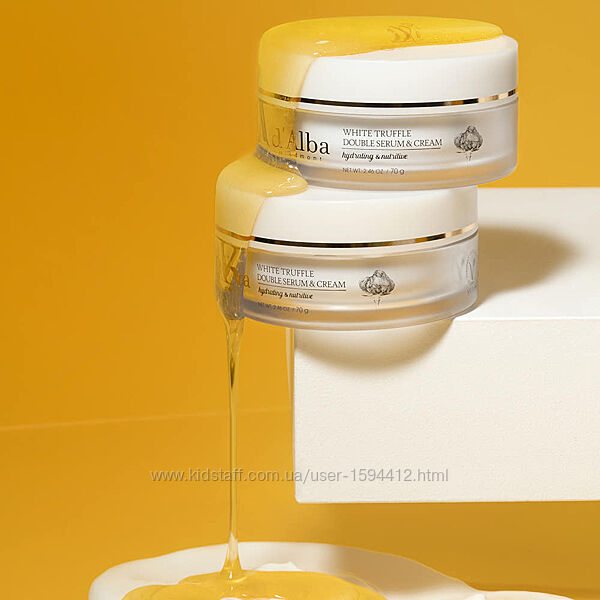 White Truffle Double Serum & Cream 70g D´Alba