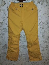 Штани лижні жовті M L лыжные штаны 46-48р. желтые 