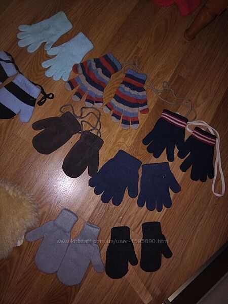 Рукавиці до 1року Перчатки рукавицы разные на 1-5лет