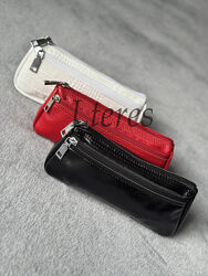 Шкіряна косметичка, кольори в асортименті