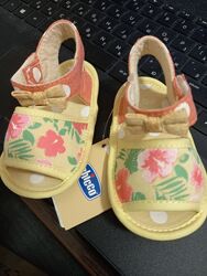 Тканевые пинетки  chicco 18 размер