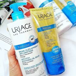 набір Uriage Xemose бальзам олія для догляду за шкірою схильною до атопії