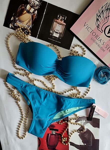 Купальник бандо Victoria´s secret original 32c 70c 34b 75b s